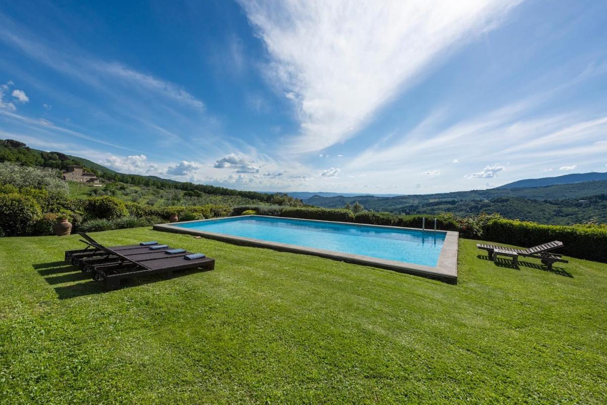 Villa Riflessi Di Fiesole - Piscina - Vista Firenze Luaran gambar