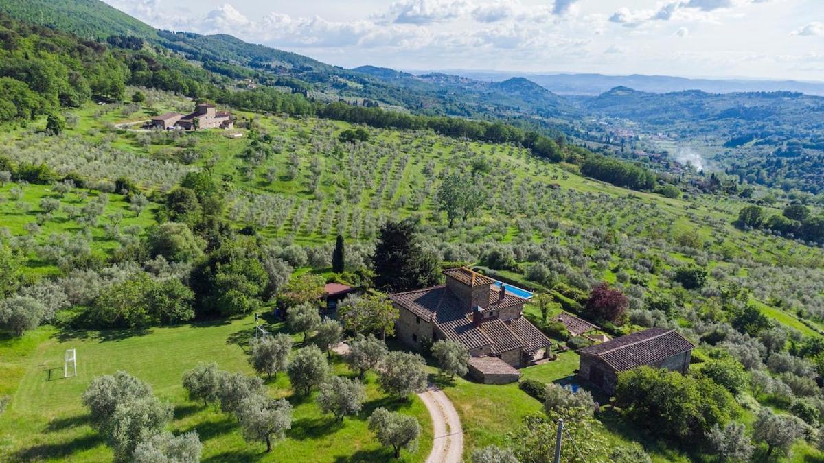 Villa Riflessi Di Fiesole - Piscina - Vista Firenze Luaran gambar