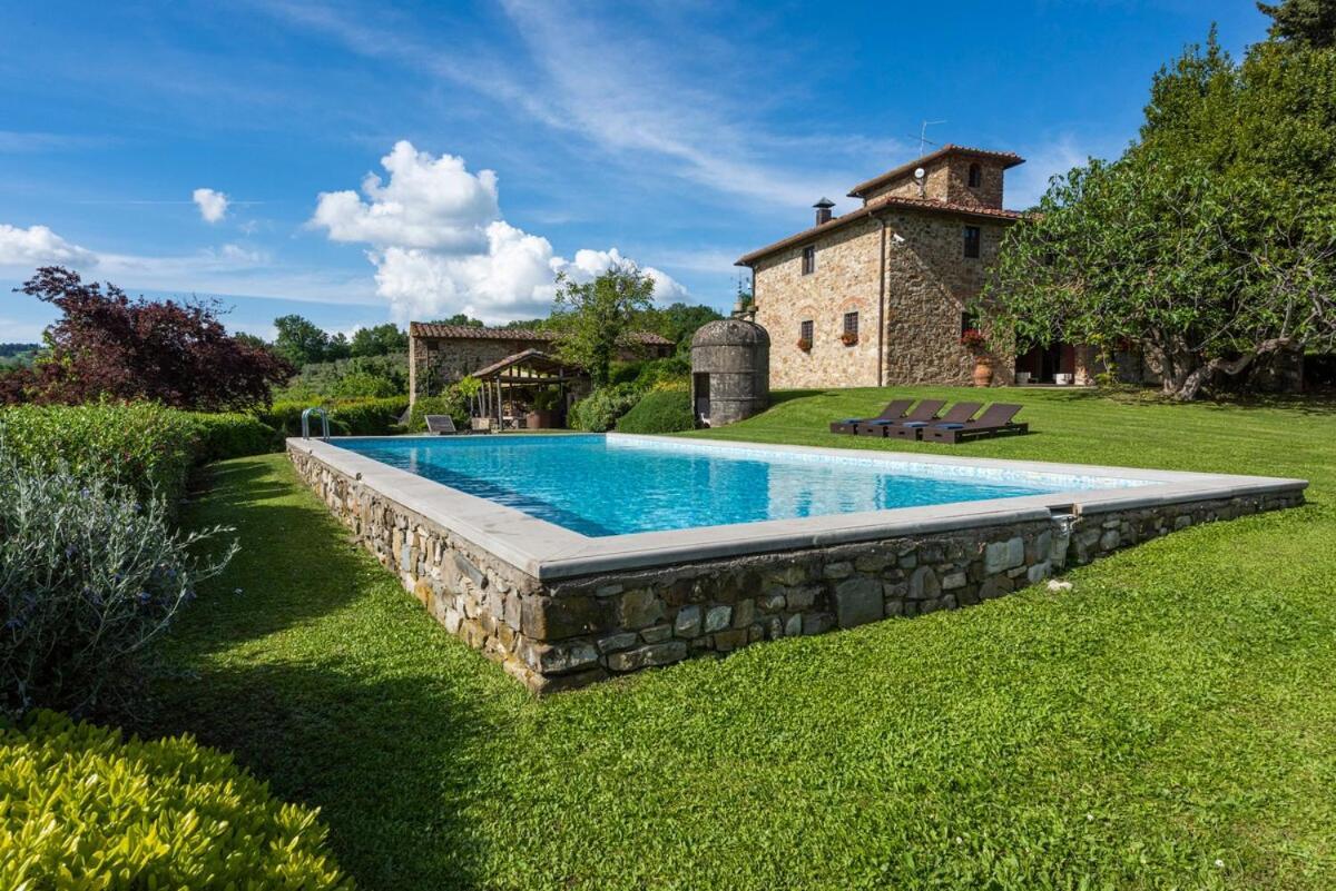 Villa Riflessi Di Fiesole - Piscina - Vista Firenze Luaran gambar