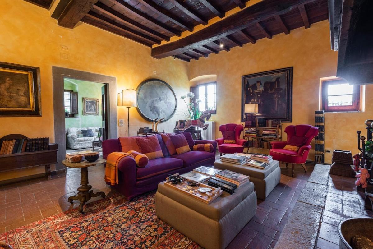 Villa Riflessi Di Fiesole - Piscina - Vista Firenze Luaran gambar