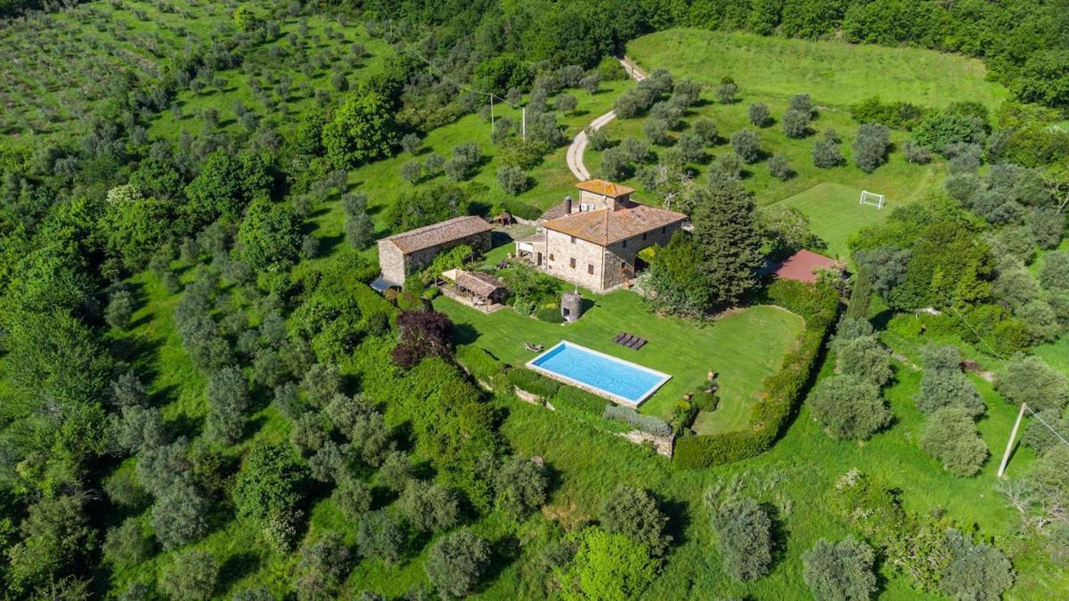 Villa Riflessi Di Fiesole - Piscina - Vista Firenze Luaran gambar